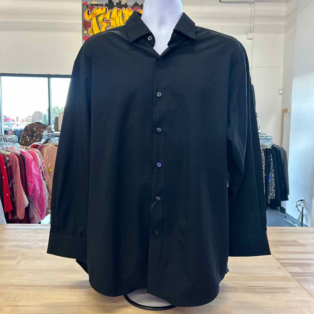 Alfani Men's Regular Fit Travel Ready Solid Dress Shirt