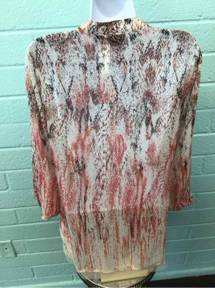 Tribal Size S Beige orange brown Blouse