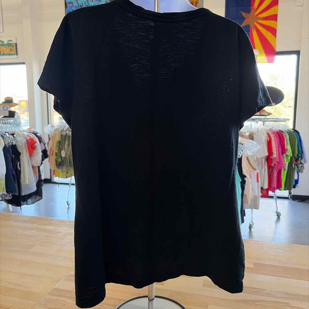 Soma Size L Black Preloved T-Shirt SS