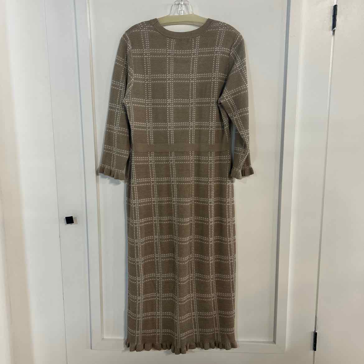 Sandra Darren Size XL Tan Preloved Dress