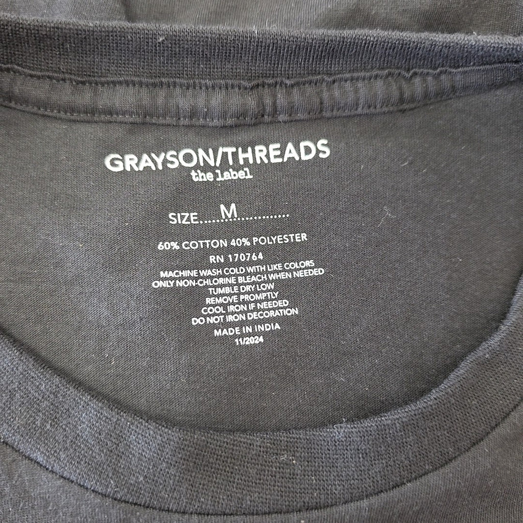Grayson Threads Size M B Angel Numbers Graphic Print T-Shirt