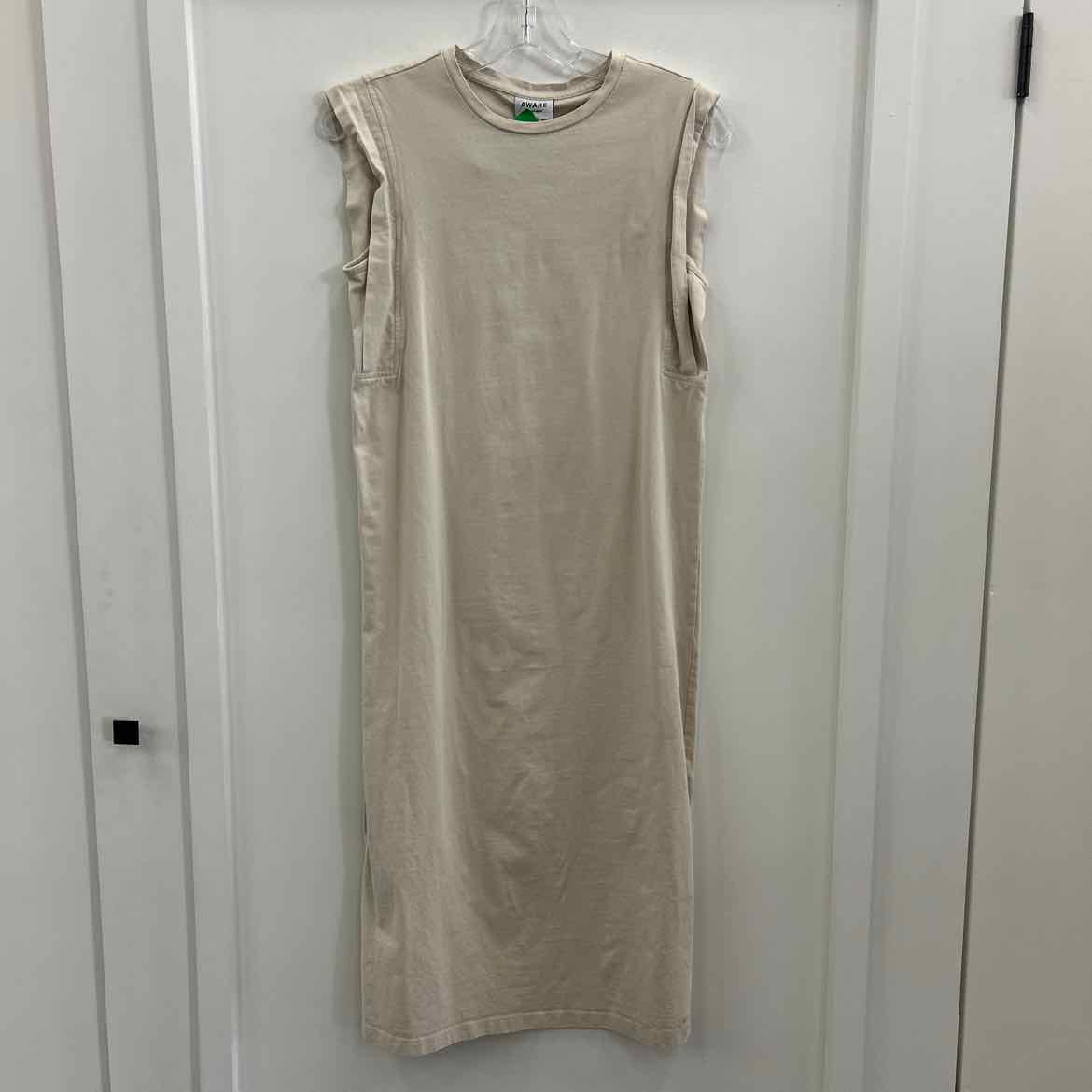 Aware Size S Tan Preloved Dress