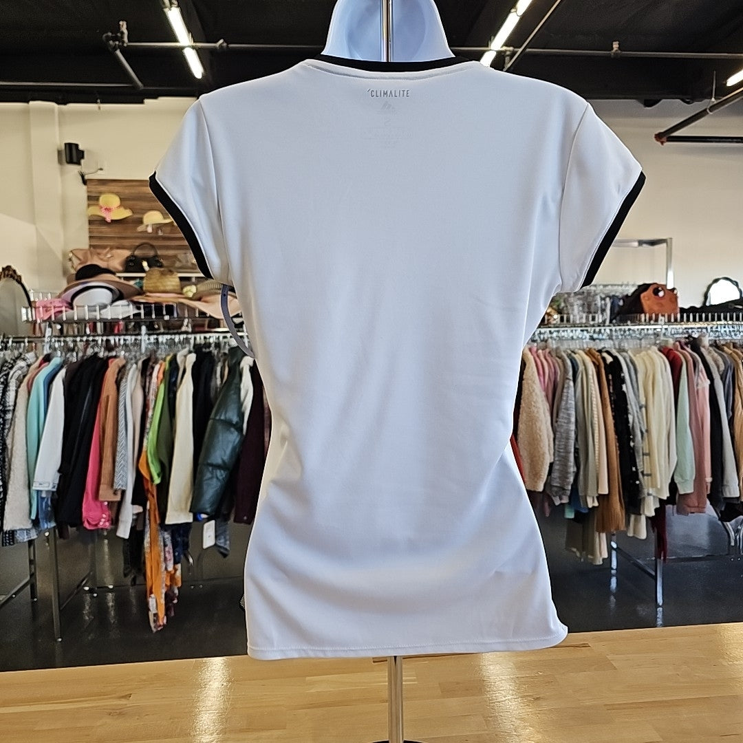 Adidas Size S White T-shirt