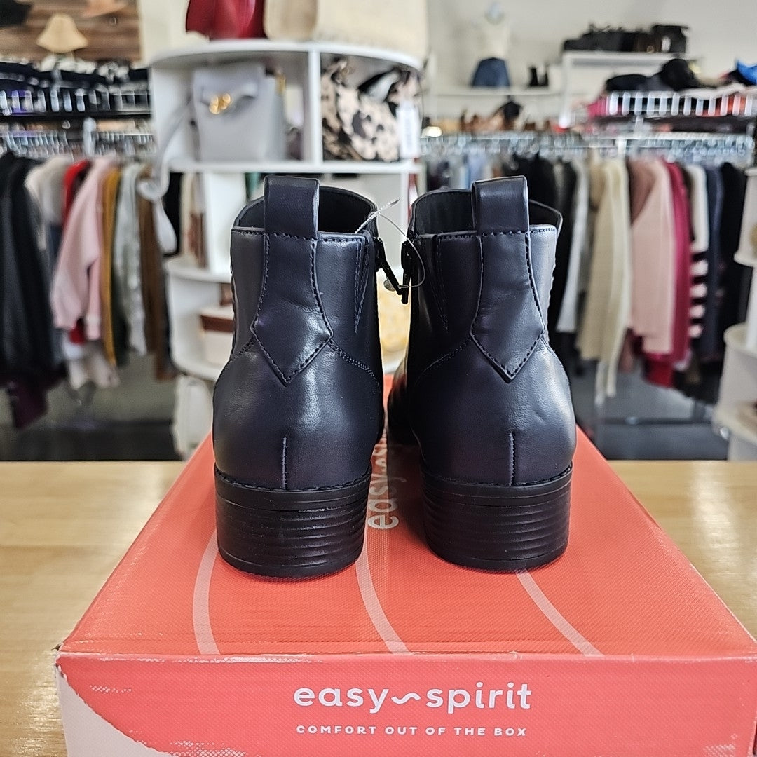 Easy Spirit Size 6 Loranda 3 Navy Booties