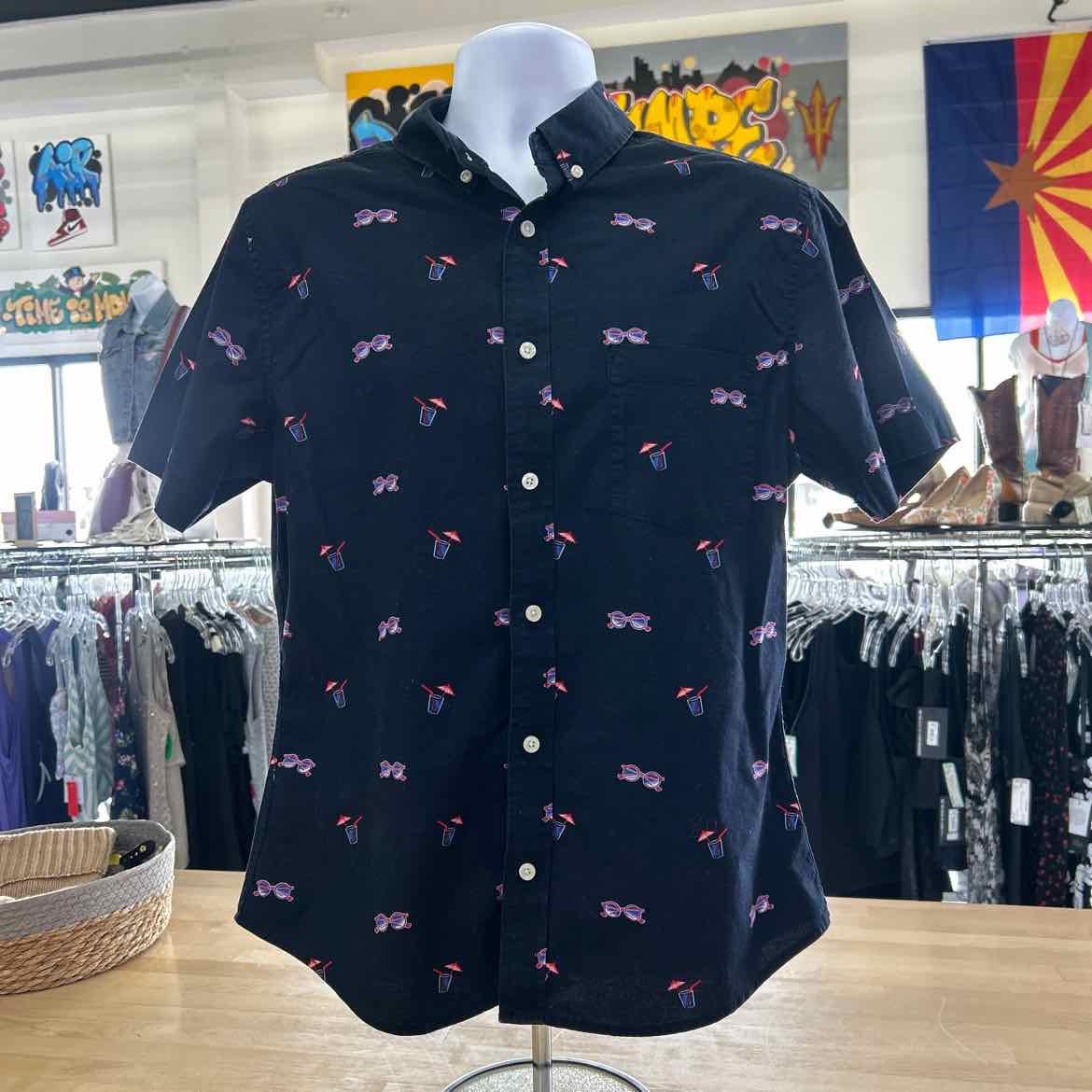 Goodiellow & Co Size M Black Preloved MENS T-shirt