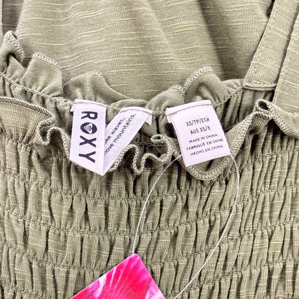 Roxy Size XS Green New Dress