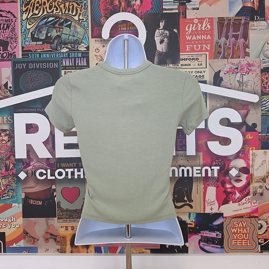 Self E Size XS Soft Ribbed Baby Tee