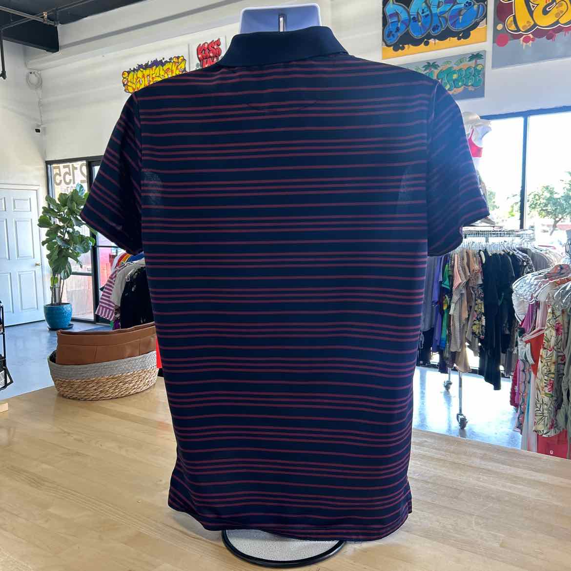 Bonobos Size M Blue Red Preloved MENS Polo