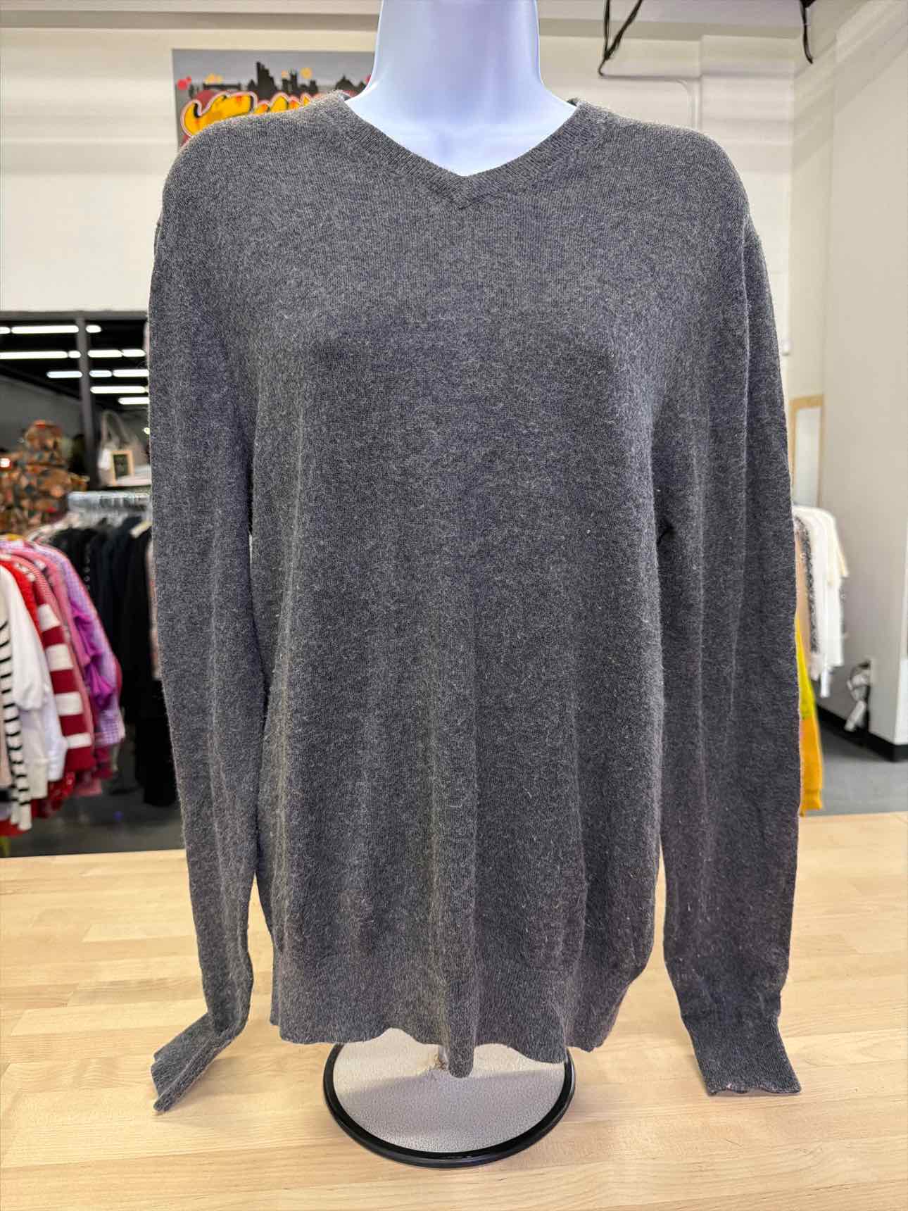 Johnston & Murphy Size S Gray Sweatshirt