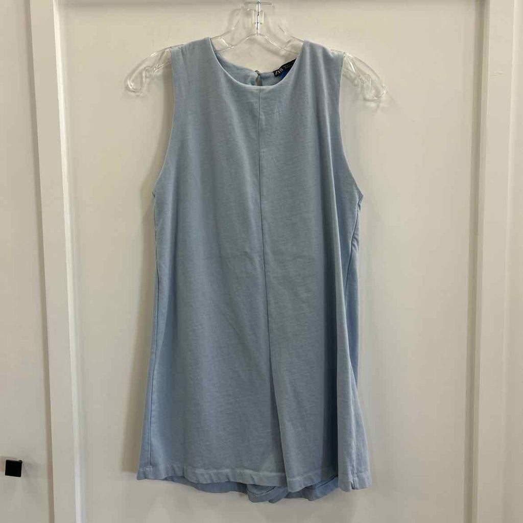 zara Size S Blue Preloved Romper