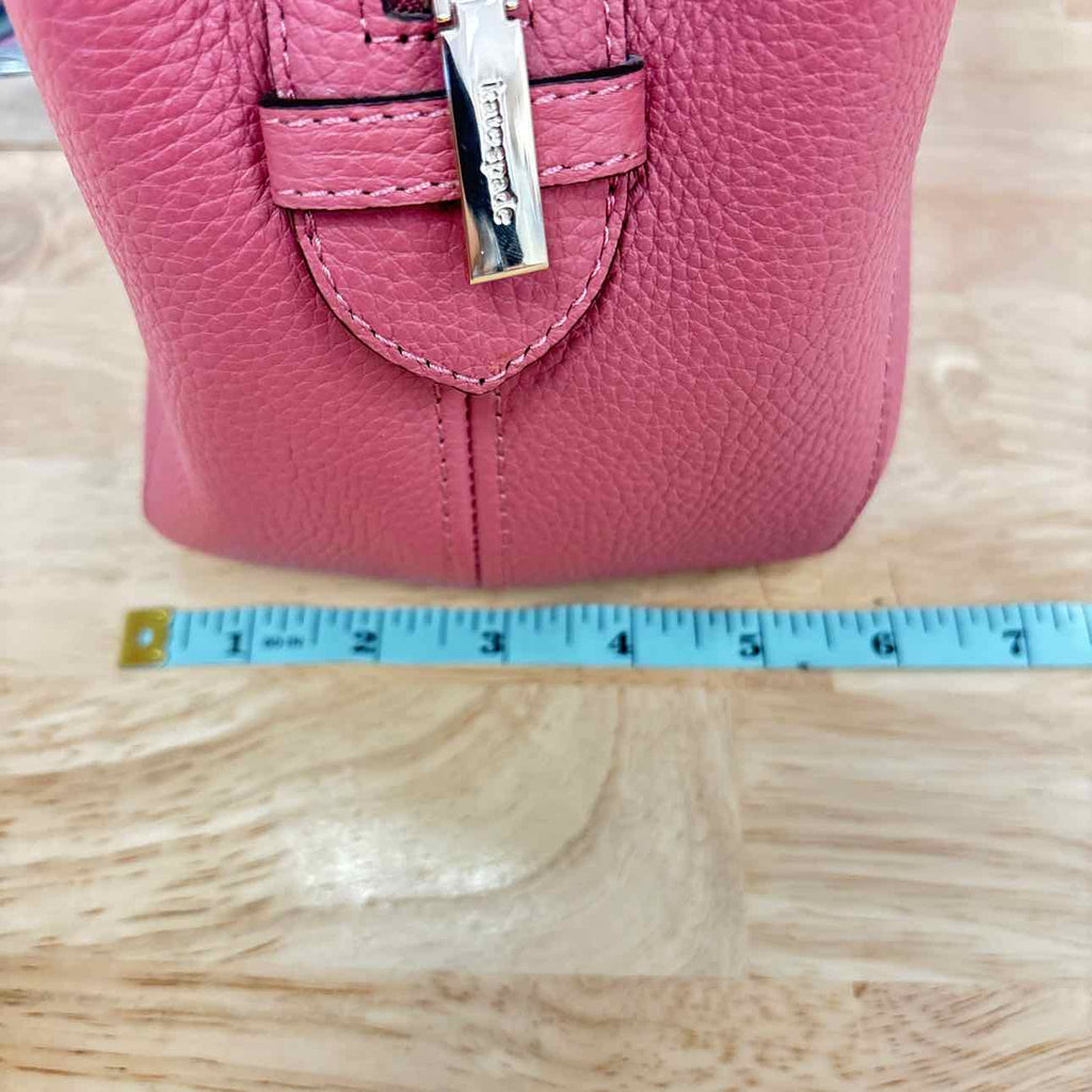 Kate Spade Pink Pebbled Leather Preloved Handbag