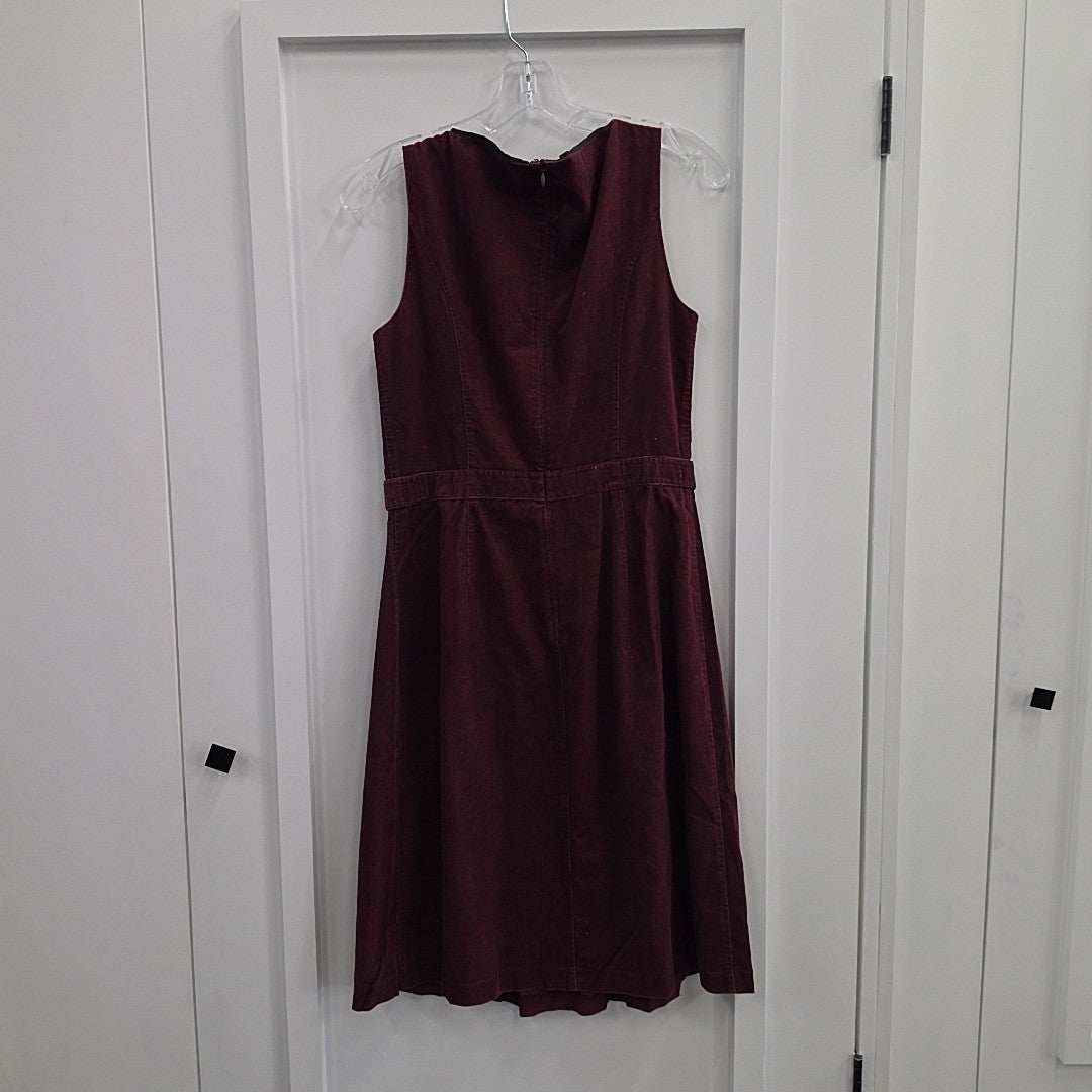 Laura Ashley Size 6 Maroon Preloved Dress