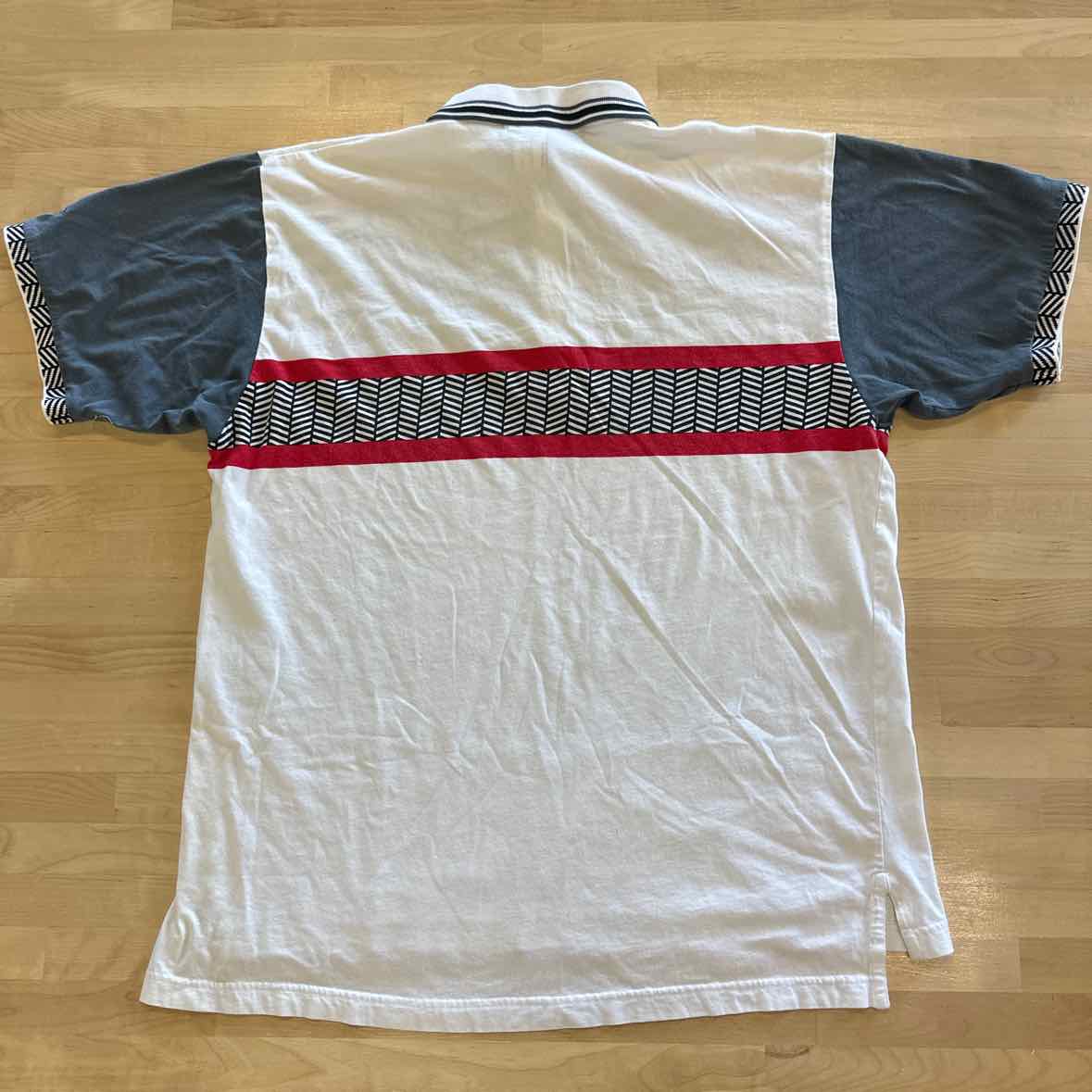 Wilson Size L White MENS Polo