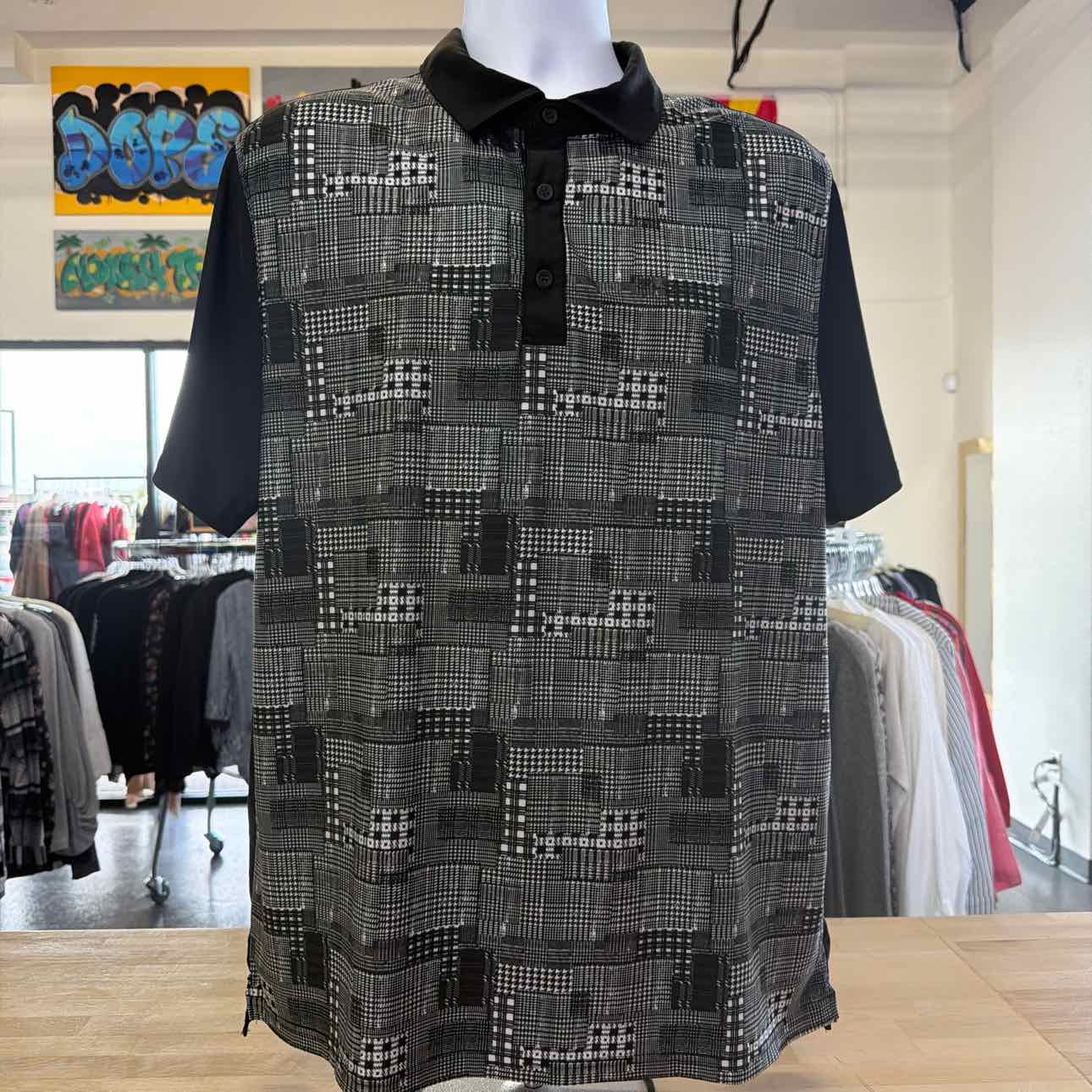 Ben Sherman Size XL Black New MENS Polo