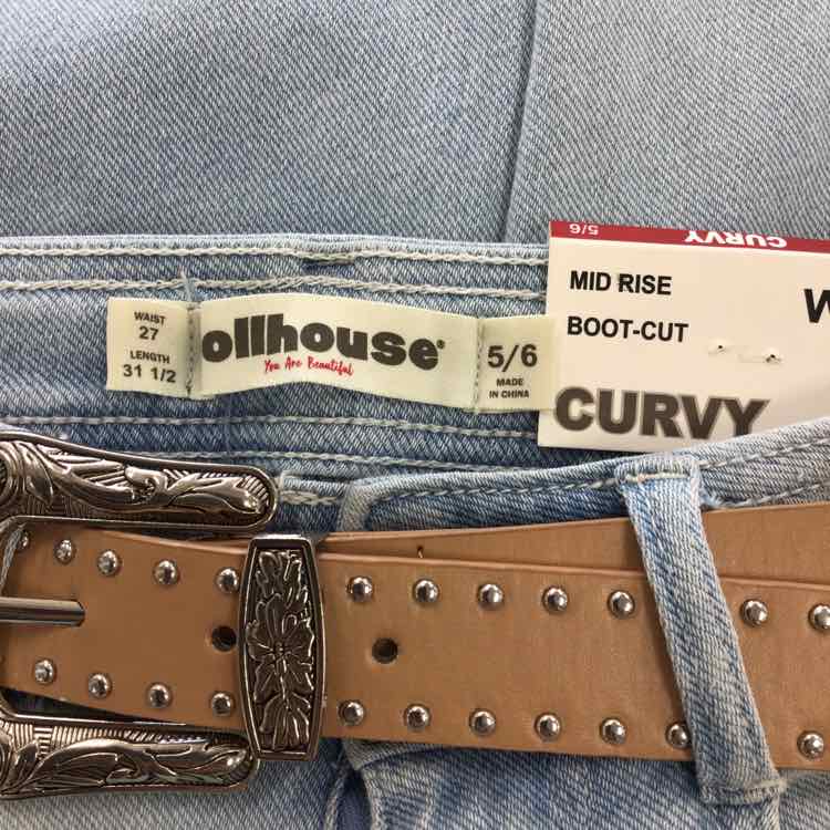 dollhouse Size 5/6 Blue New Jeans