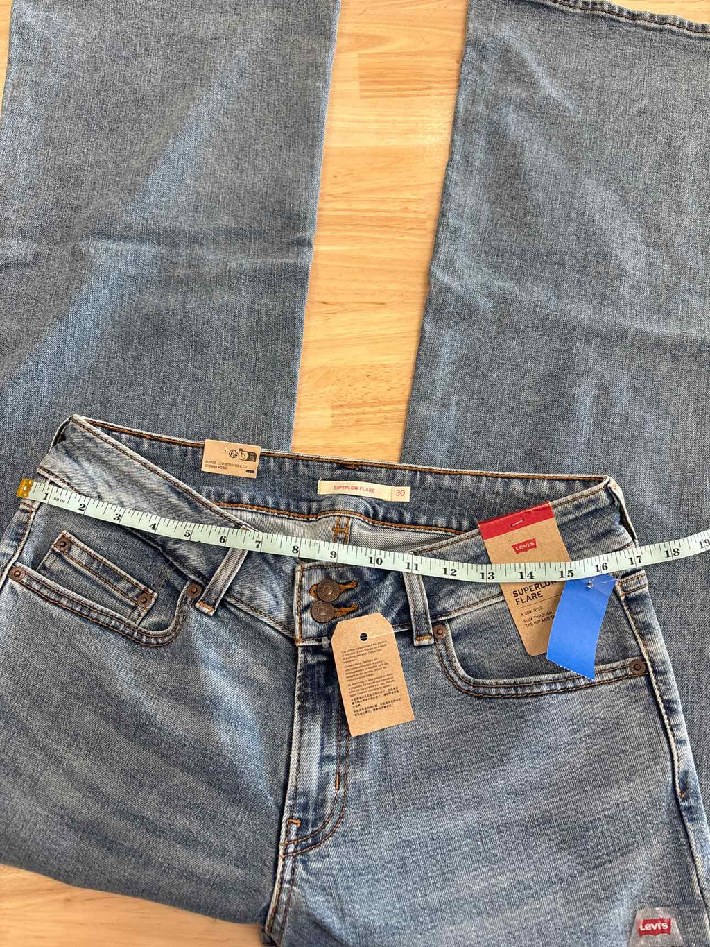 Levi's Size 30 Blue Denim New Jeans