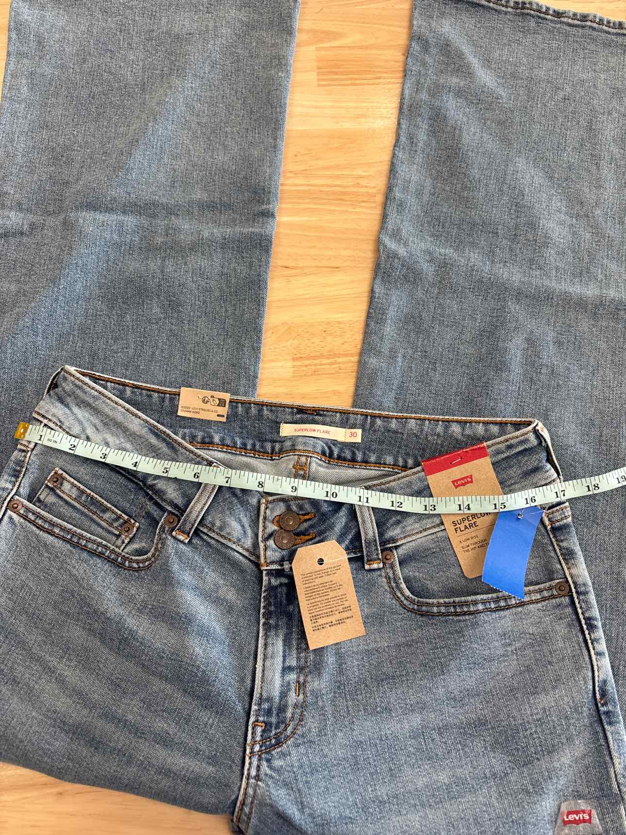 Levi's Size 30 Blue Denim New Jeans