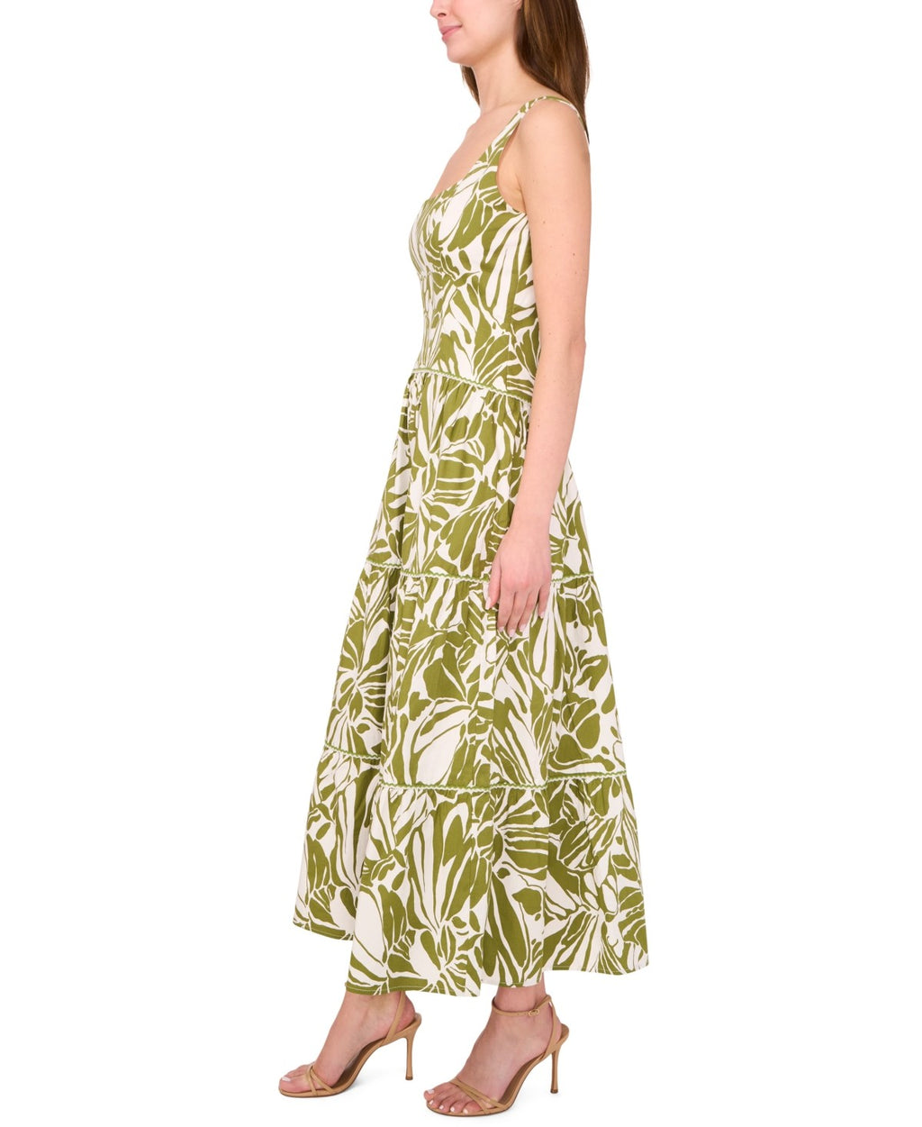 CeCe Size XL Green New Dress