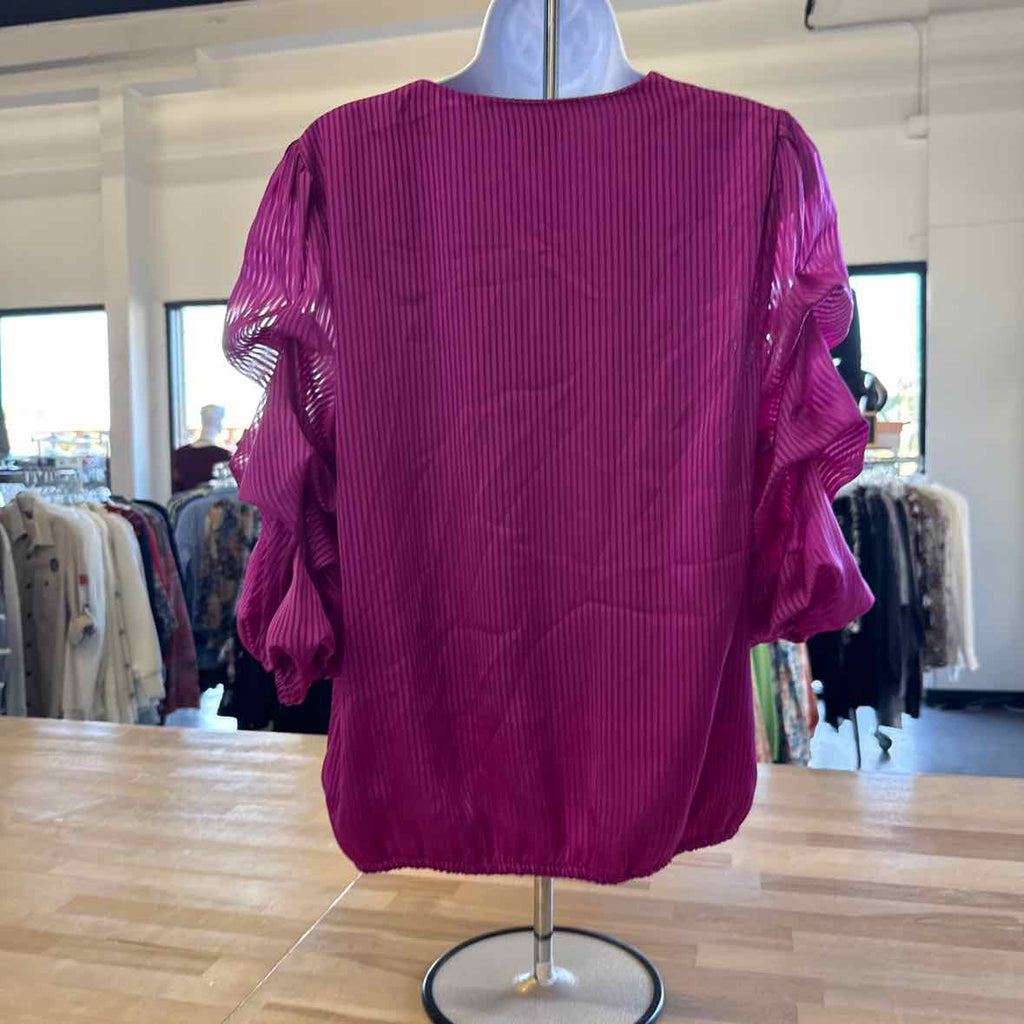 Vince Camuto Size M Pink Blouse