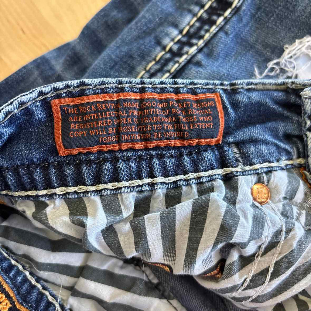 Rock Revival Size 31 Blue MENS Pants