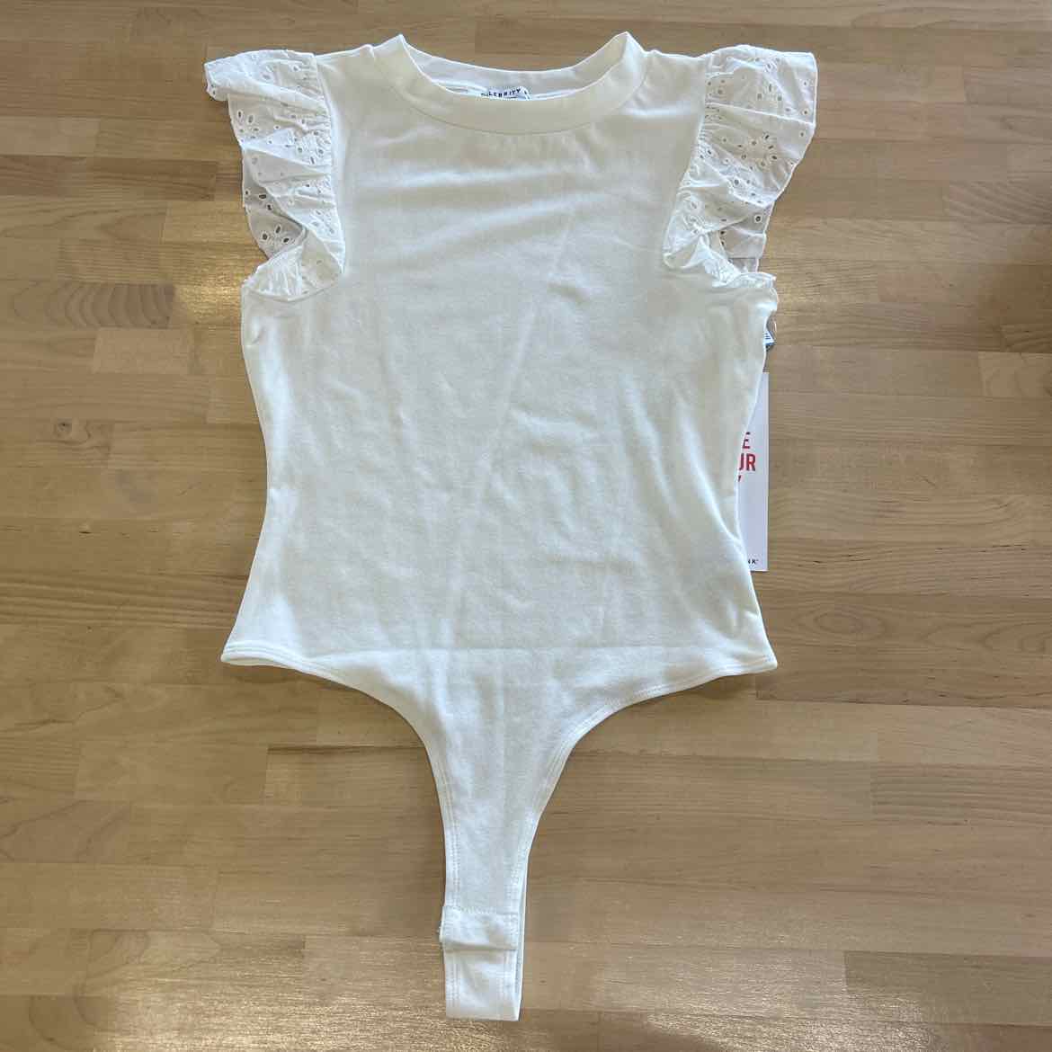 Celebrity pink Size M White Bodysuit