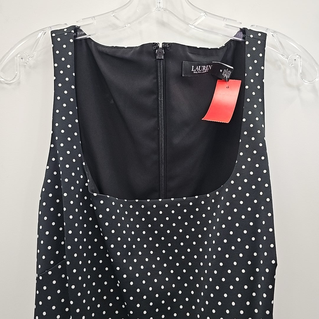 Ralph Lauren Size 16 Black/White Preloved Dress