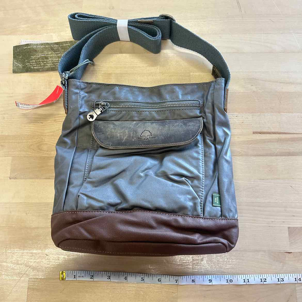 Tsd Brand Urban Light Coated Canvas Crossbody Bag