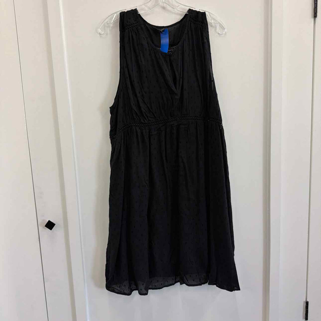 Lucky Brand Size XL Black Preloved Dress