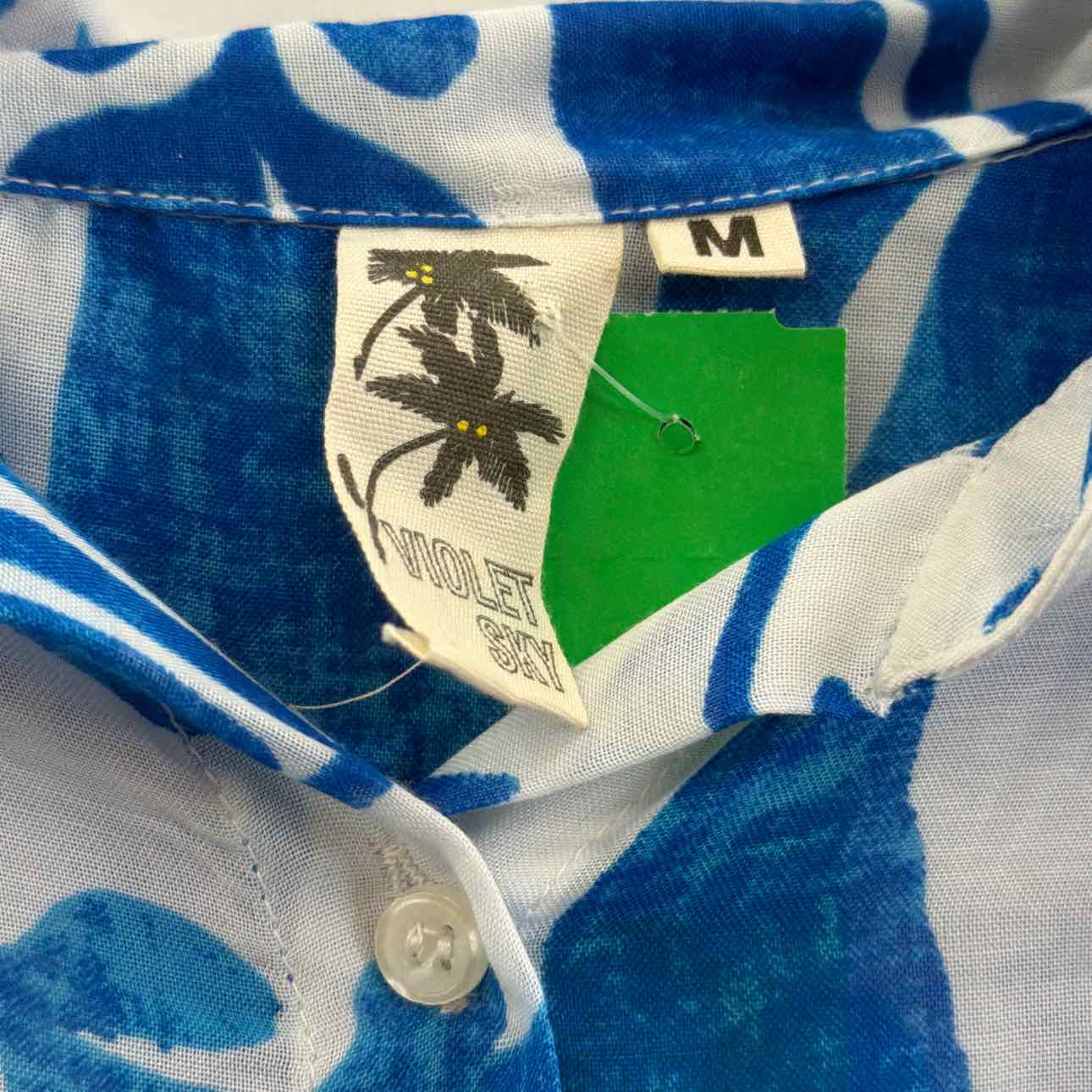 Violet Sky Size M Blue Preloved Coverup