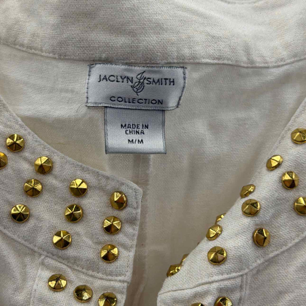 Jaclyn Smith Size M White Preloved Dress