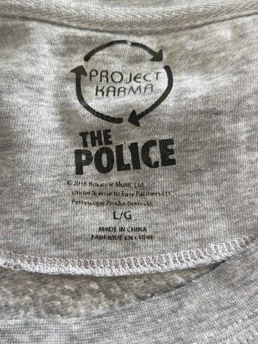 AssortedBrands Size L Gray Long Sleeve