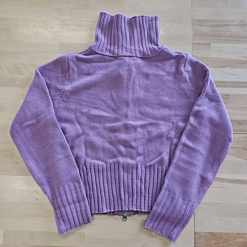 hooked up Size M Purple Knit New Sweater