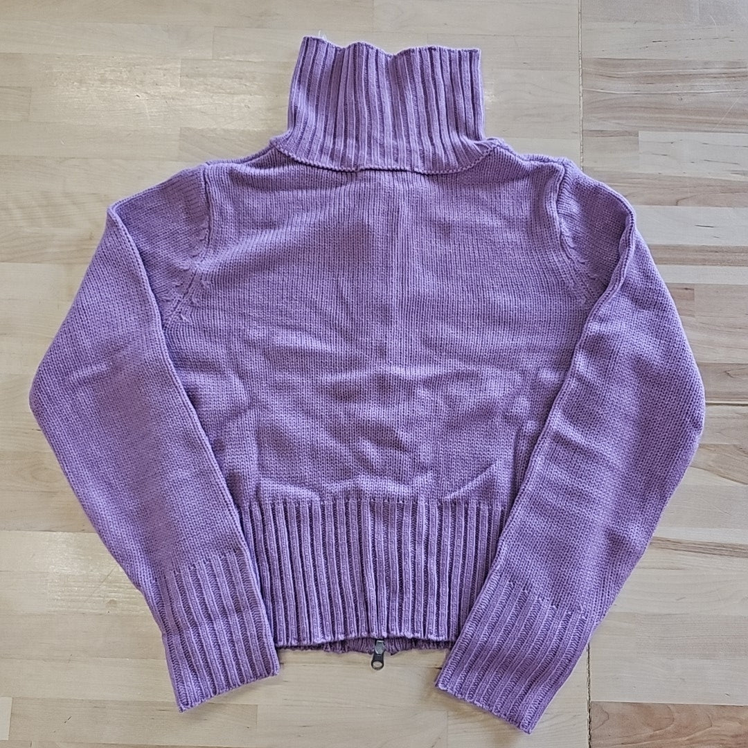 hooked up Size M Purple Knit New Sweater