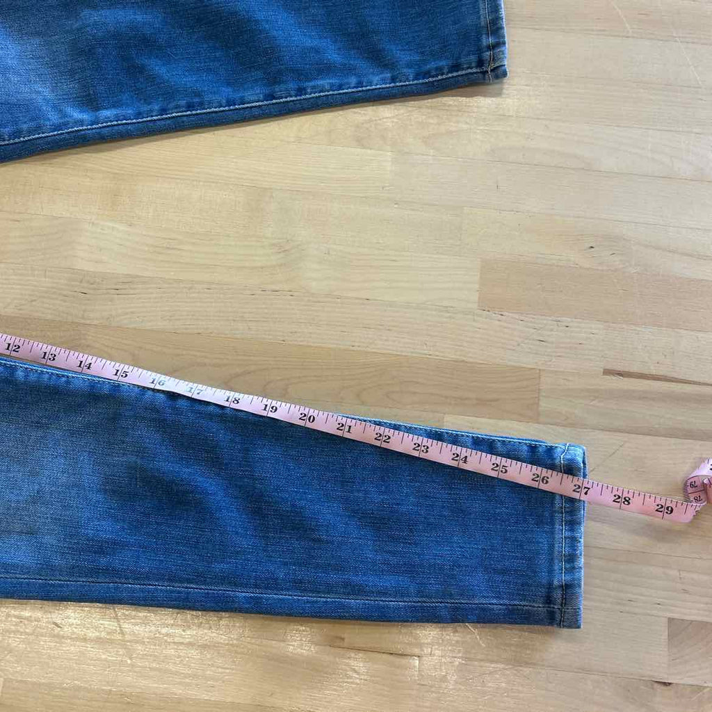 Arizona Jean Size 7 Blue Denim Preloved Jeans
