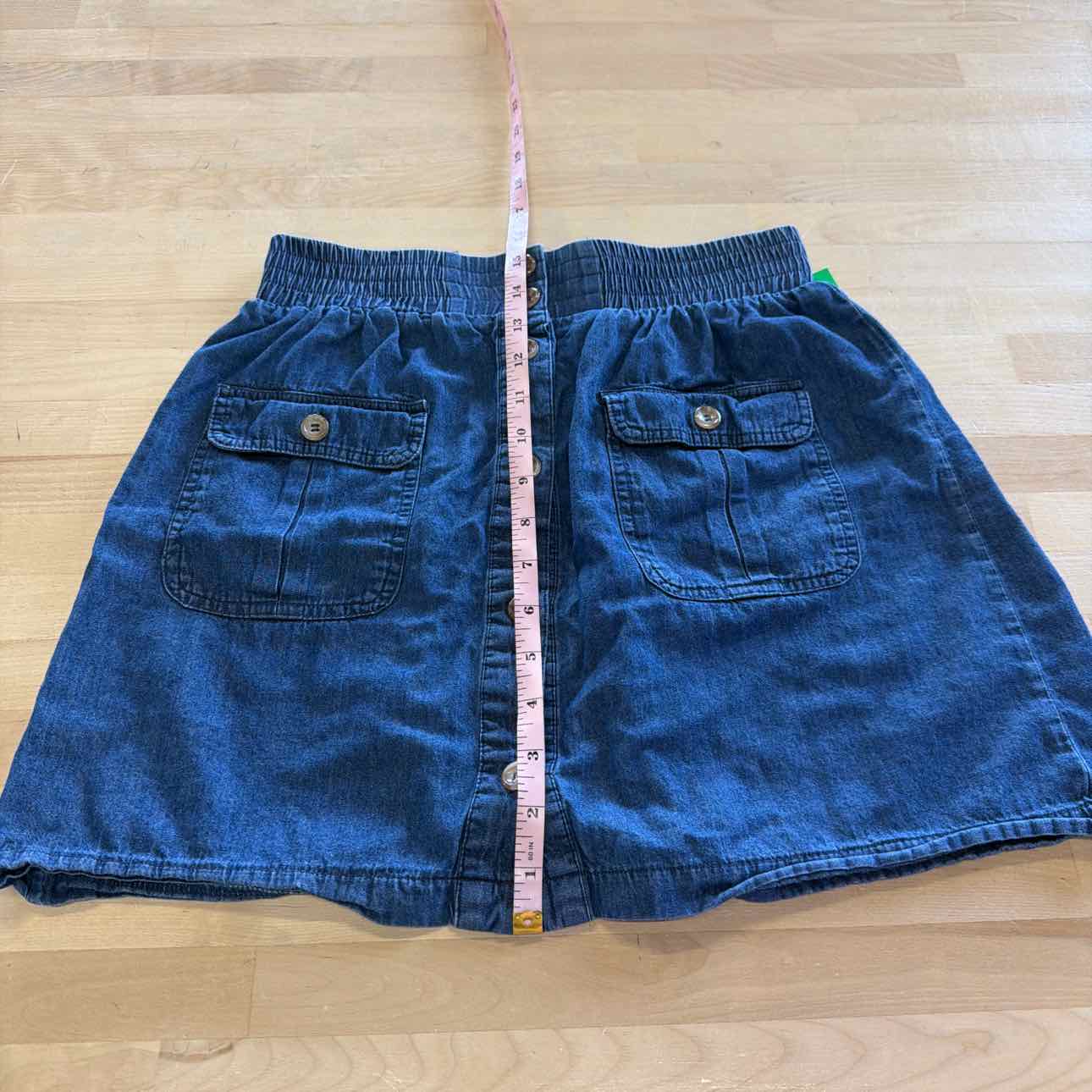 Copper Key Size 6 Denim Preloved Skirt