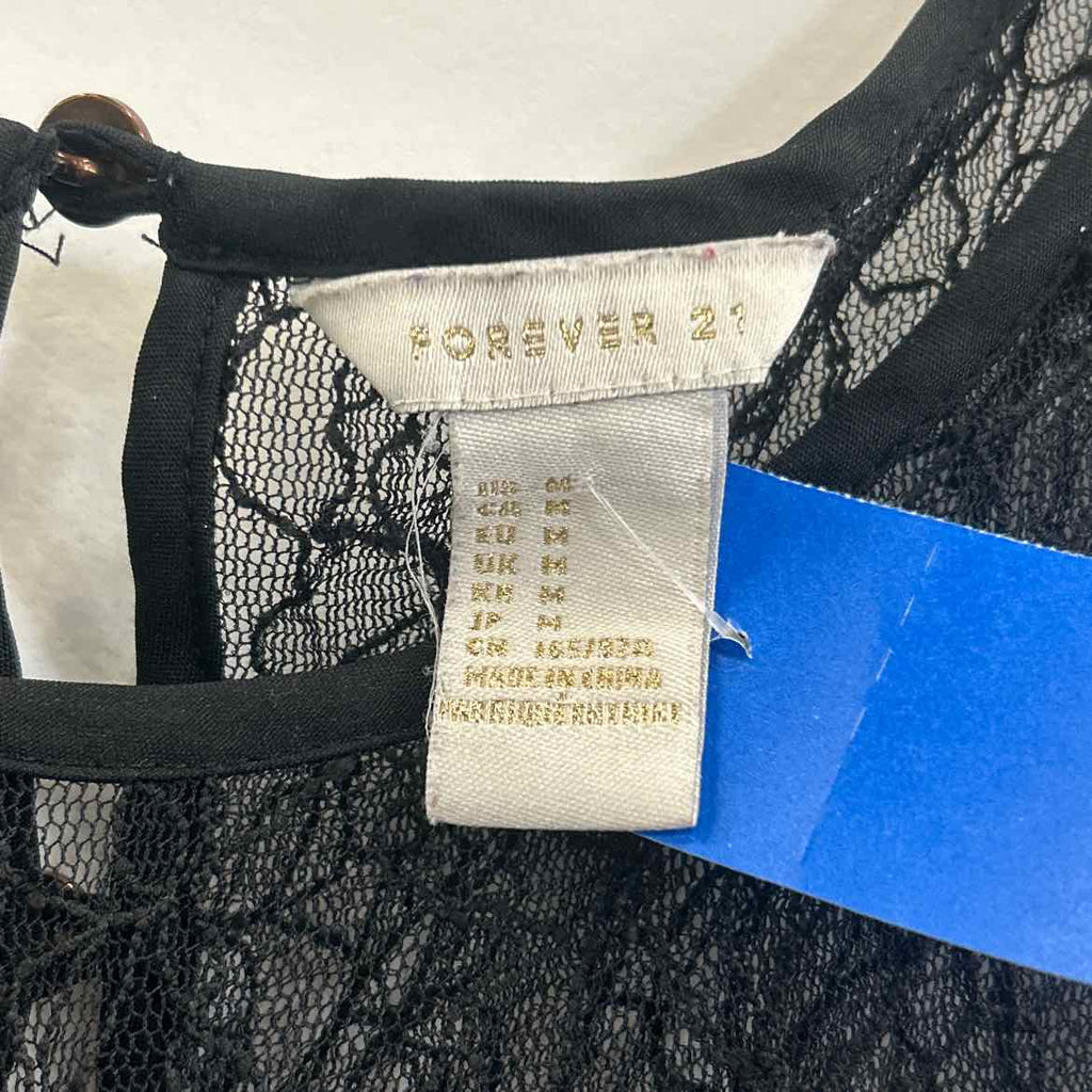 Forever 21 Size M Black Preloved Dress