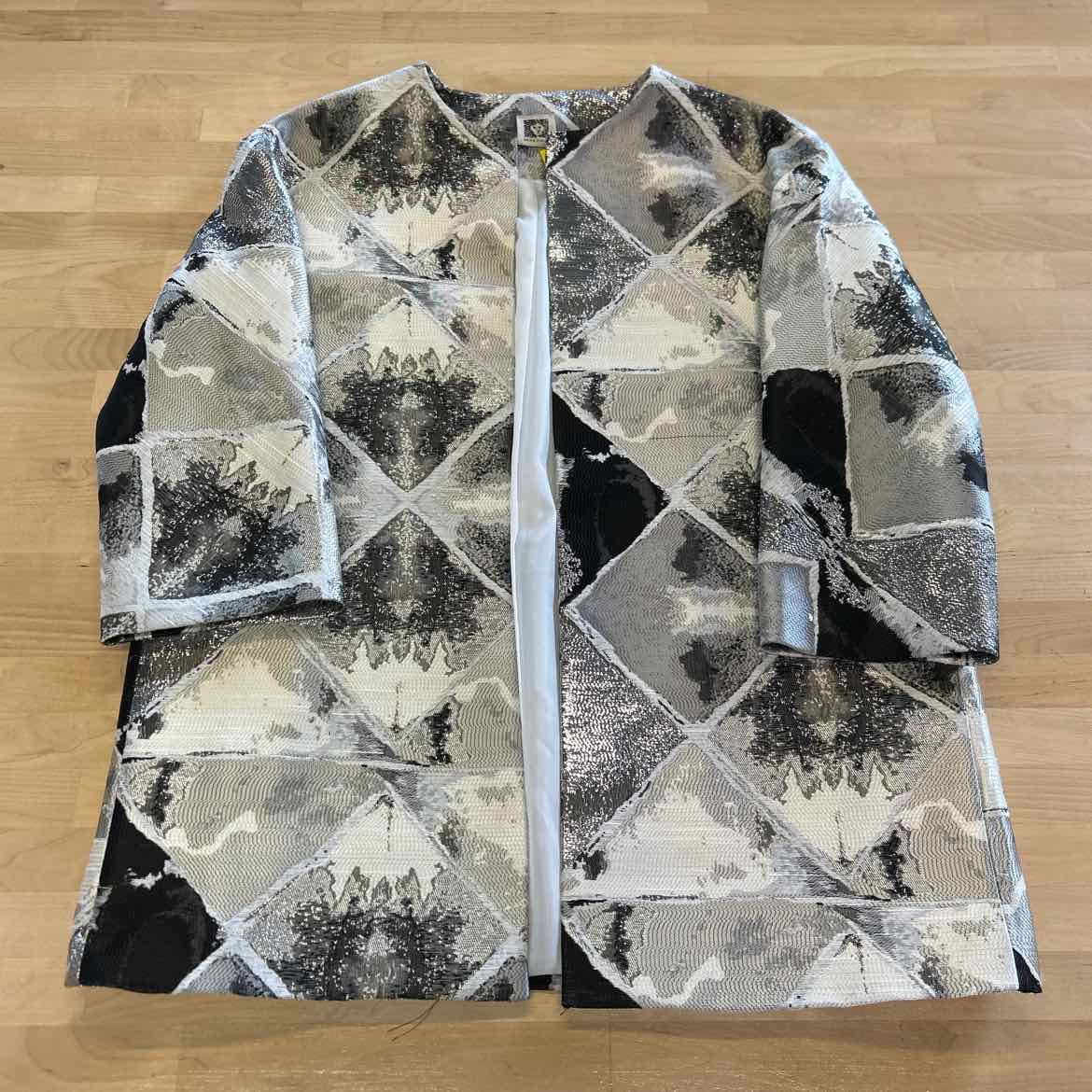 Anne Klein Size M Silver Jacket
