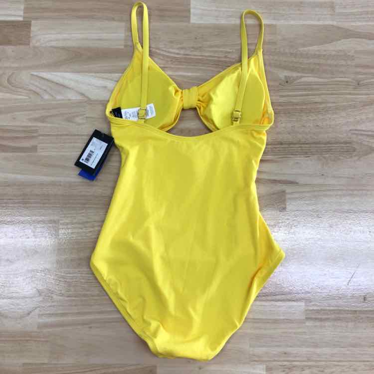 Kate Spade Women's Tie-Front Shirred One-Piece Swimsuit