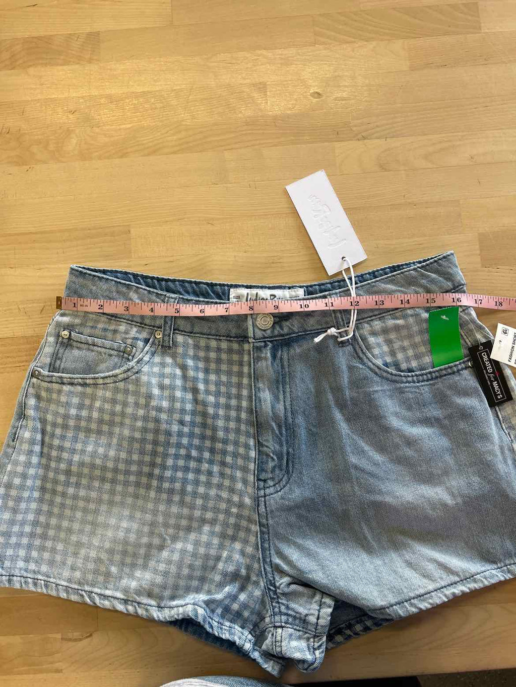 Indigo Rein Women Size 13 Blue Denim New Shorts