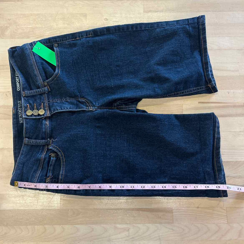 Sound style Women Size 8 Blue Denim Preloved Shorts