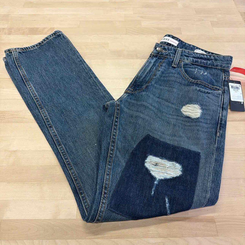 Guess Size 30x32 Blue Denim New Jeans