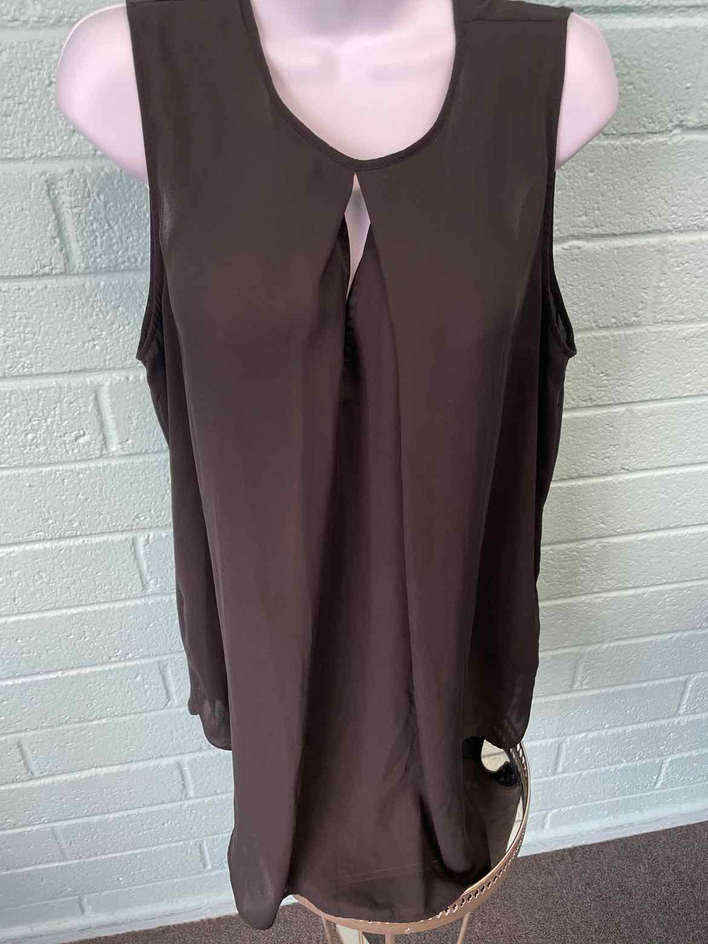 H&M Size 14 Black Sleeveless