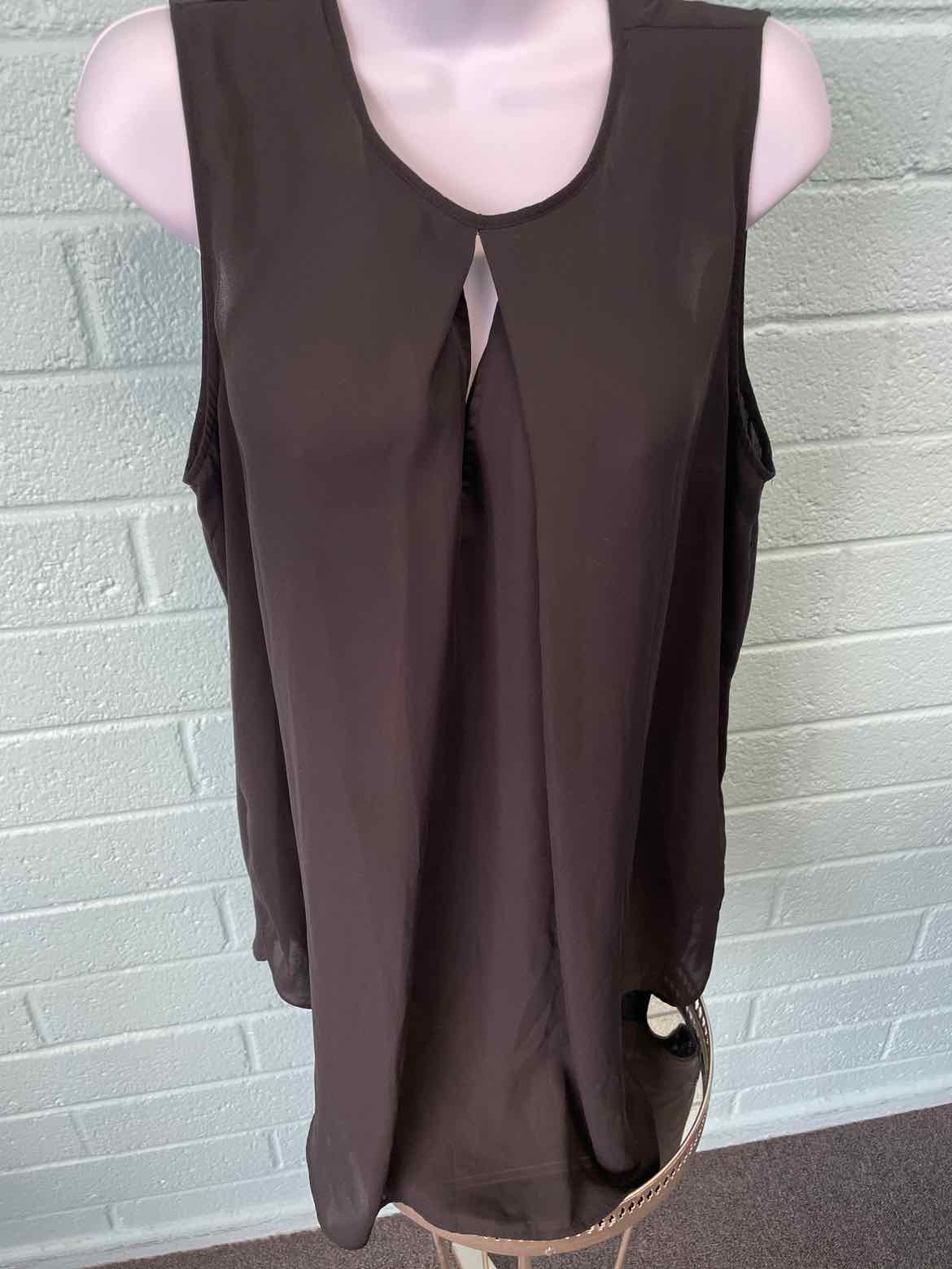 H&M Size 14 Black Sleeveless