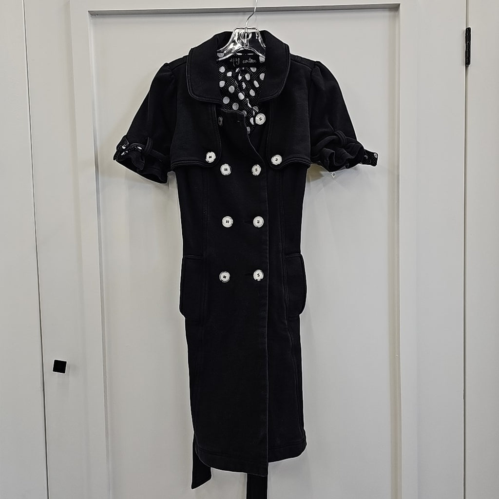 Yag Couture Size M Black Coat