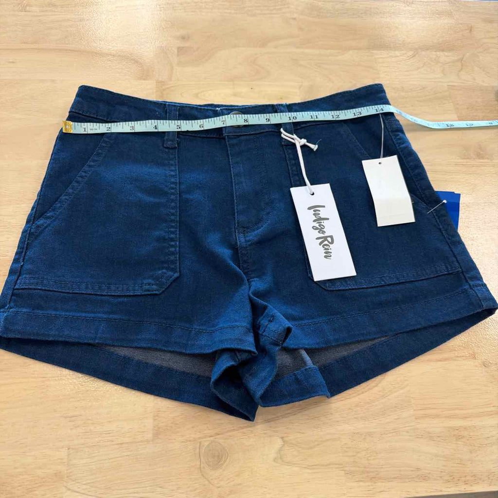 Indigo Rain Women Size 9 Blue New Shorts
