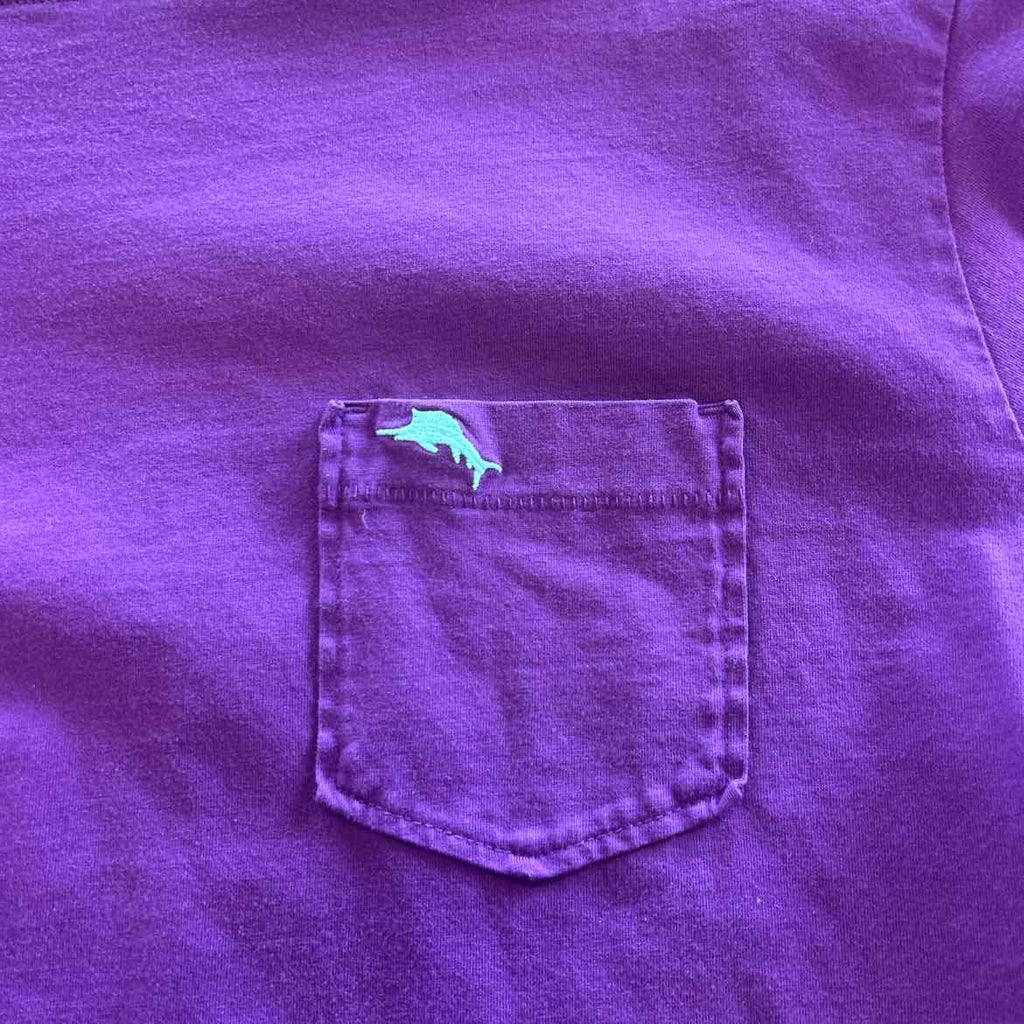 Tommy Bahama Size XXL Purple Preloved MENS T-shirt