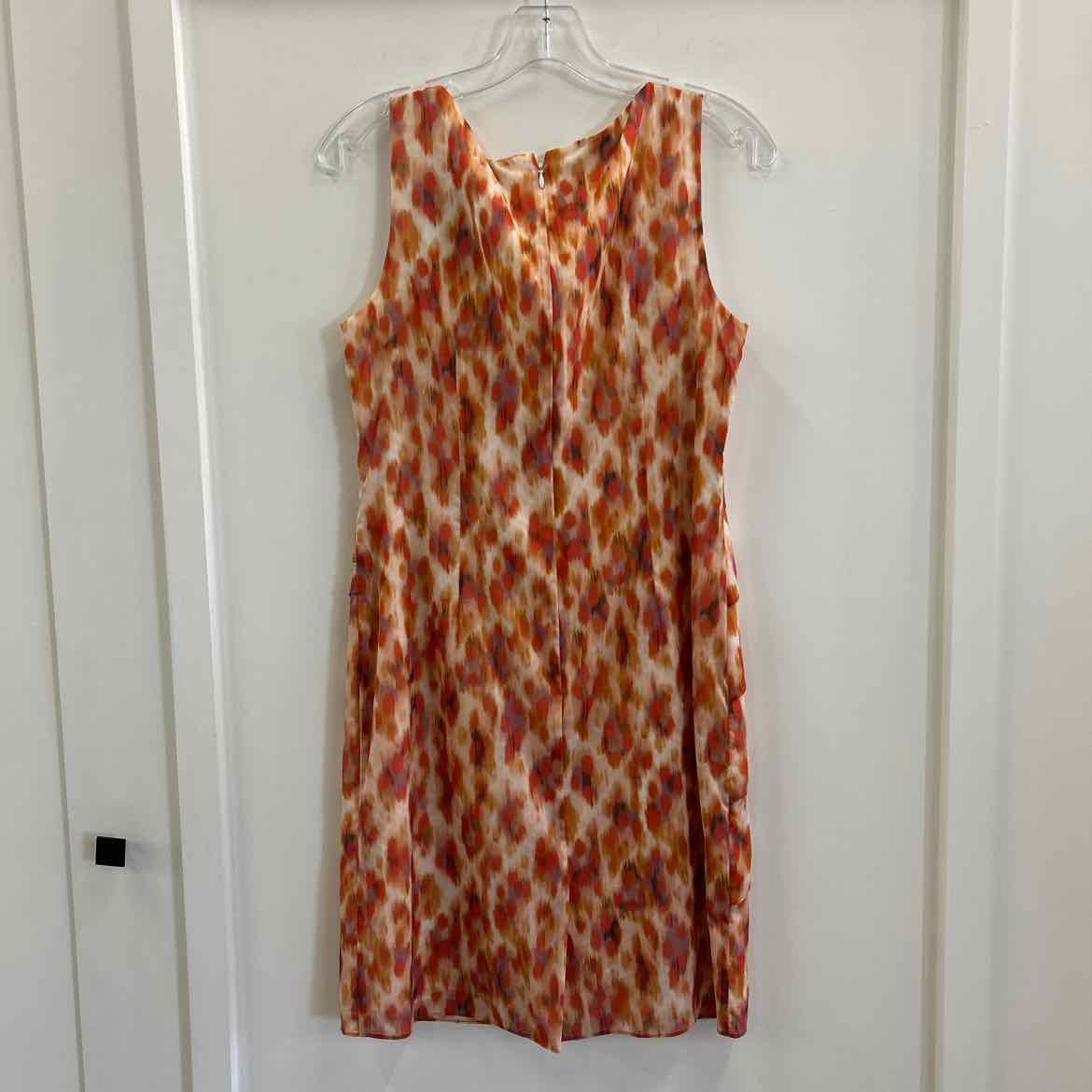 Ann Taylor Size 8P Orange/Red Preloved Dress