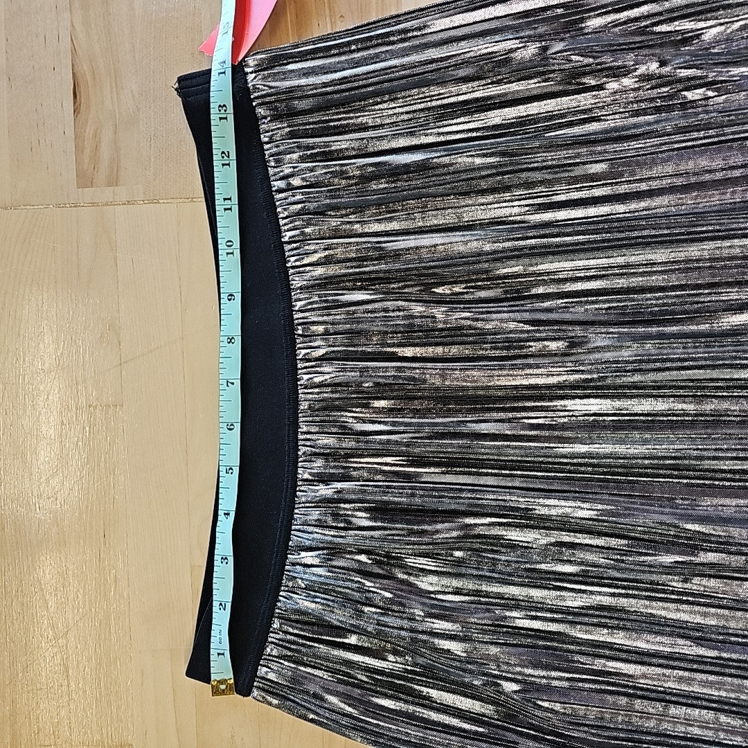 Project Runway Size S Silver Preloved Skirt