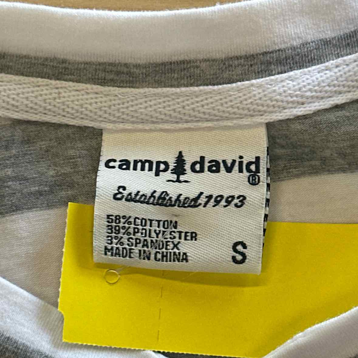 Camp David Size S Gray Long Sleeve