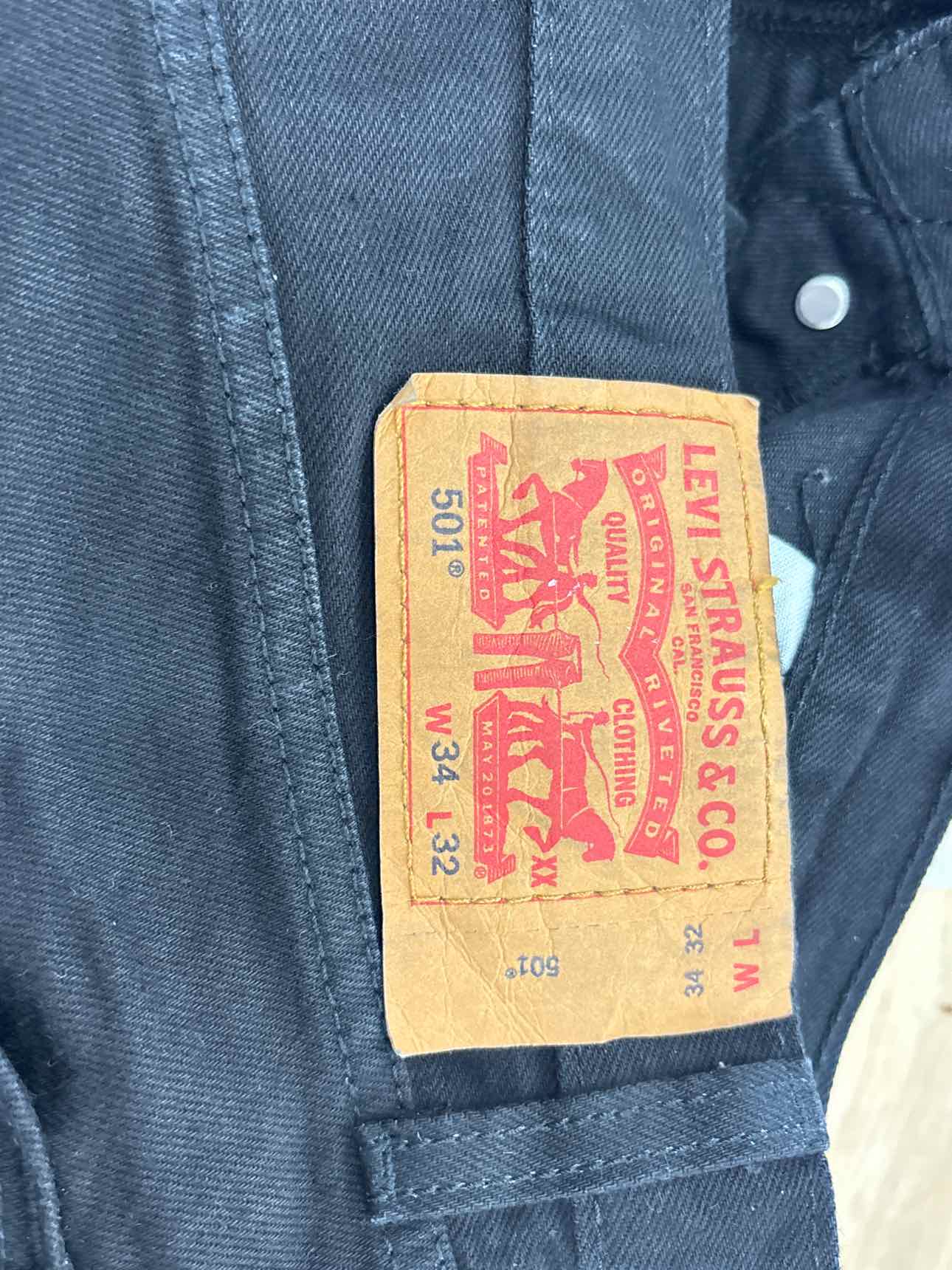 Levi's Size 34x32  Original Men's Jeans